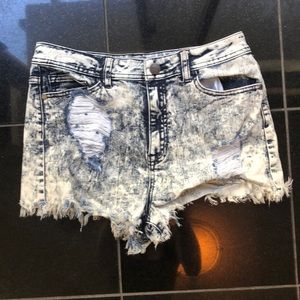 Jean shorts